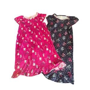 GYMBOREE bundle of two NIGHTGOWNS size LARGE 10/12